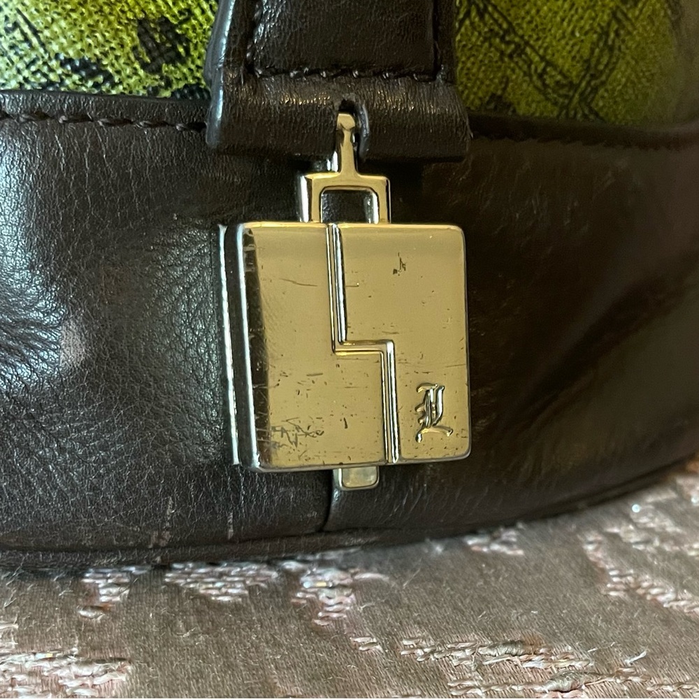 🐑🐑💋 Vintage L.A.M.B. Rasta Montego Bowler by Gwen Stefani - Picture 9 of 16